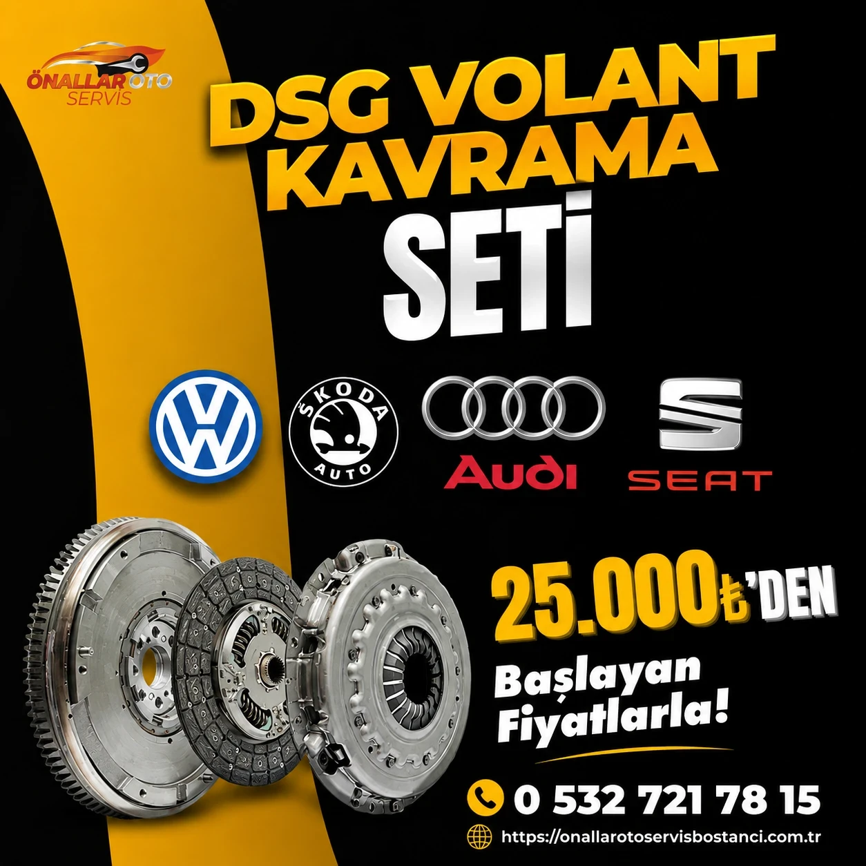 DSG Volant Kavrama Seti