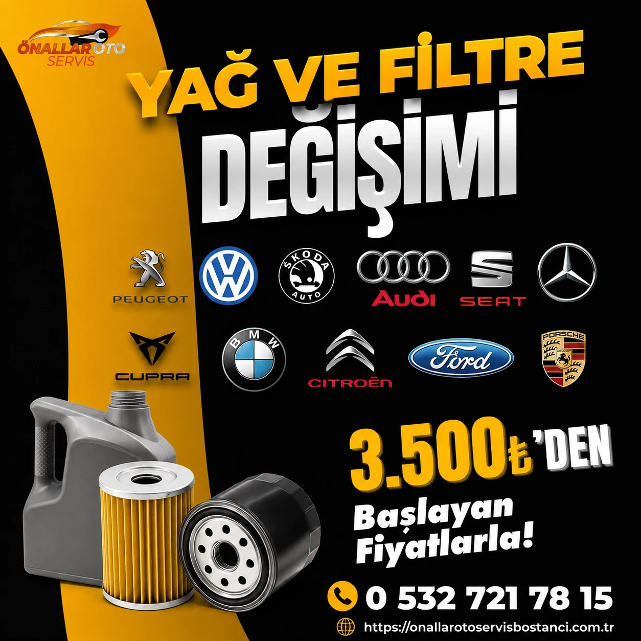 Yağ ve Filtre Değişimi